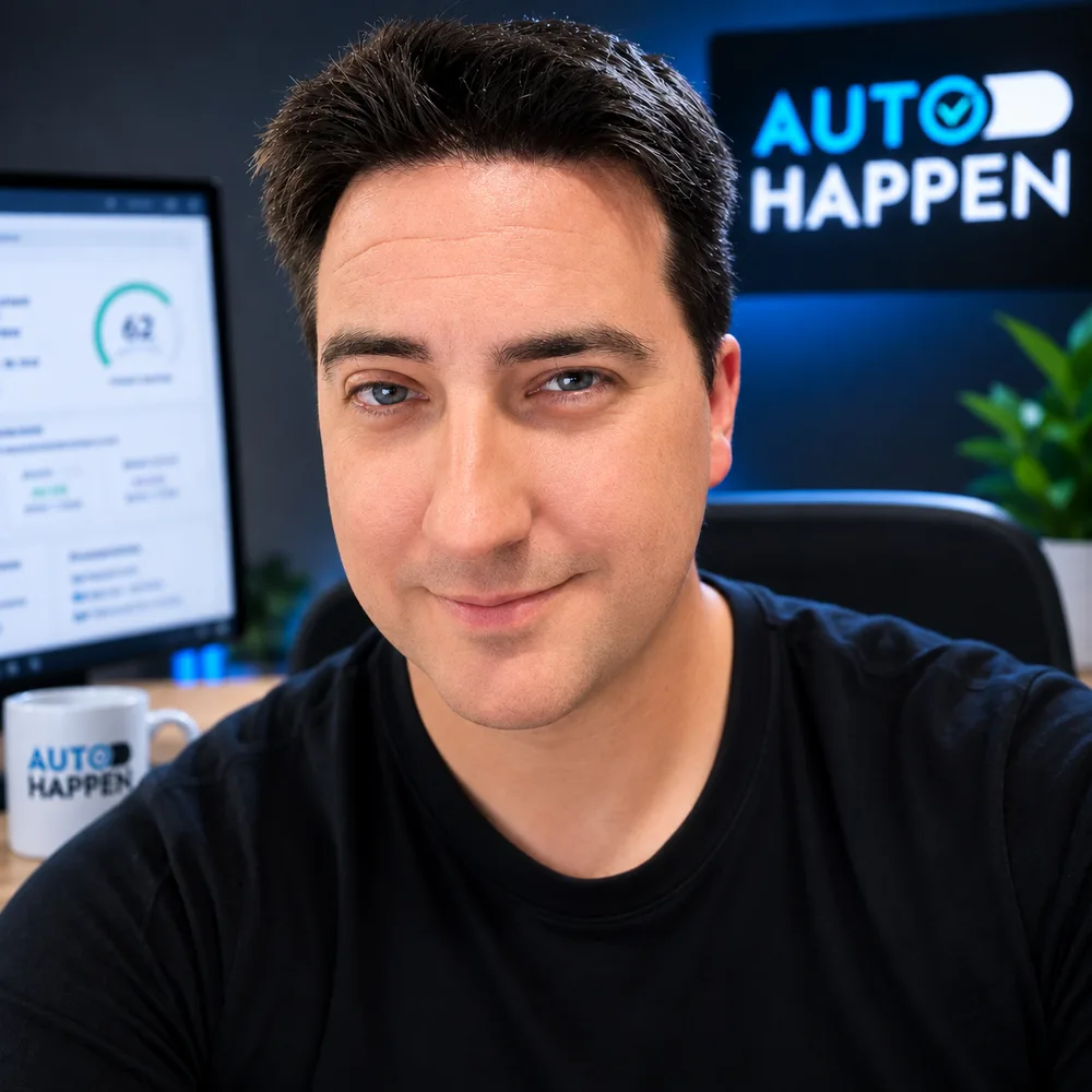 Tristran Gordon, founder of Auto Happen and AutoHappen.AI